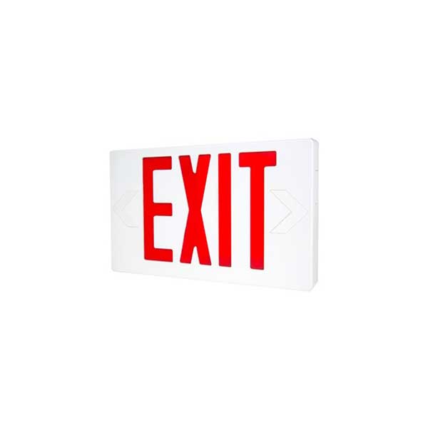 LT Security LED Exit Sign with Battery Backup (Red Letters)