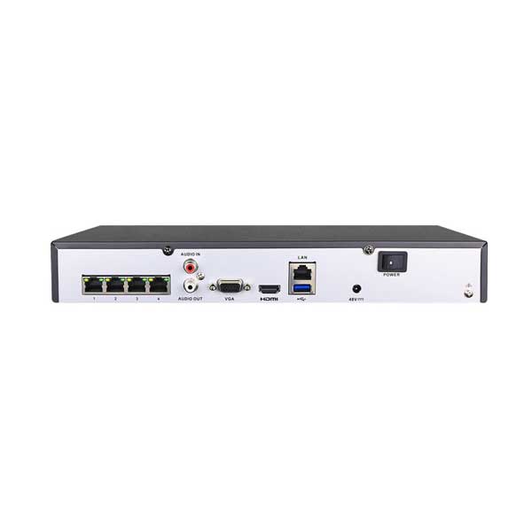 LT Security LTN8704Q-P4 4K Platinum Professional Level 4-Channel Network Video Recorder NVR