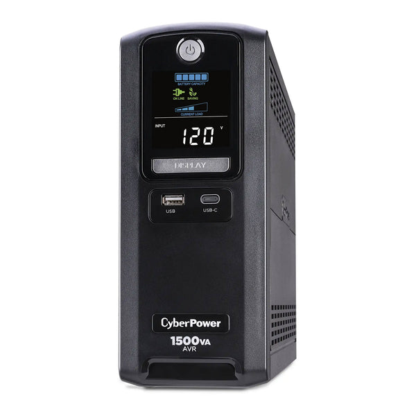 CyberPower CyberPower LX1500GU3 10-Outlet 1500VA 900W AVR Line Interactive Battery Backup Default Title
