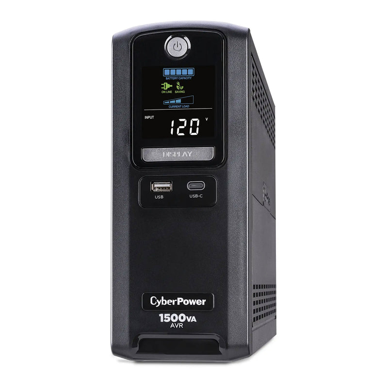 CyberPower LX1500GU3 10-Outlet 1500VA 900W AVR Line Interactive Battery Backup