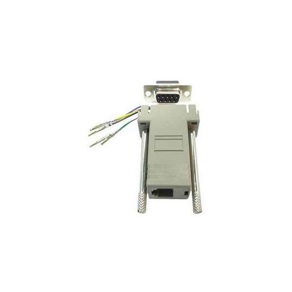 Modular Adapter Kit w/ Thumb Screws - DB9 Female / RJ-12 (6P6C)