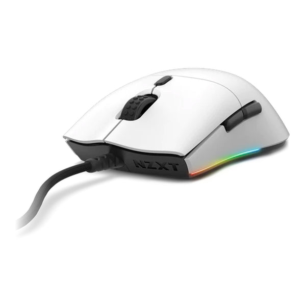 NZXT NZXT MS-1WRAX-WM Lift White RGB Lightweight Ambidextrous Mouse Default Title
