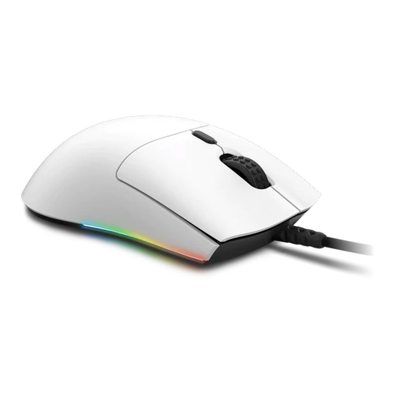 NZXT MS-1WRAX-WM Lift White RGB Lightweight Ambidextrous Mouse