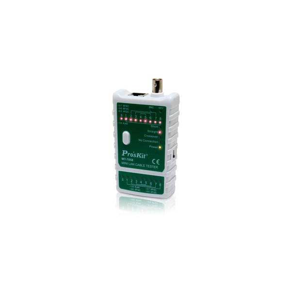Mini LAN Cable Tester with Non-Contact Voltage Detection