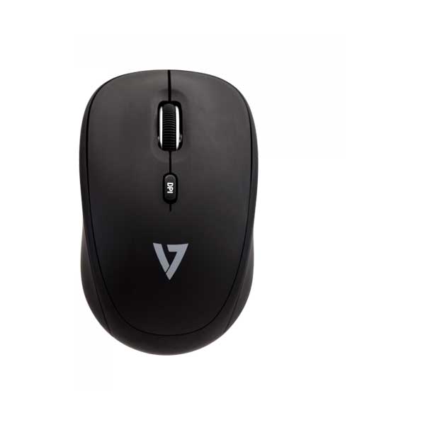 V7 MW100-1N Black 2.4Ghz Wireless Mobile Optical Mouse