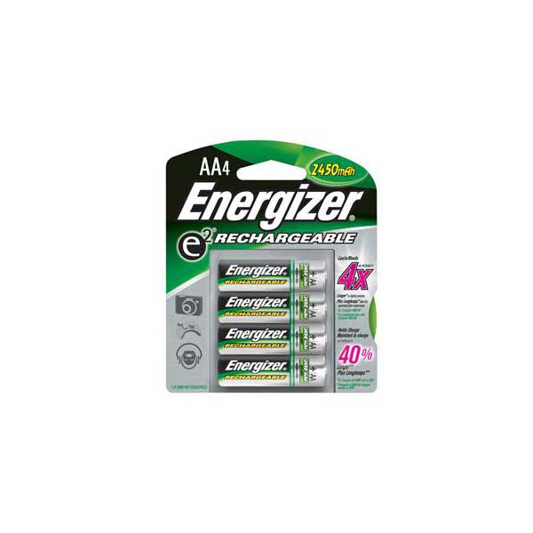 Energizer No. NH15 Rechargeable NiMH AA Battery - 4 Pack