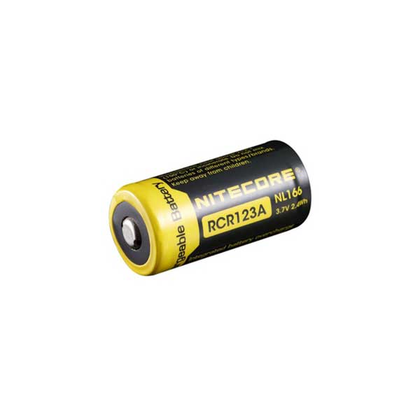 Nitecore High-Performance 650mAh 3.7V Li-ion Rechargeable Battery