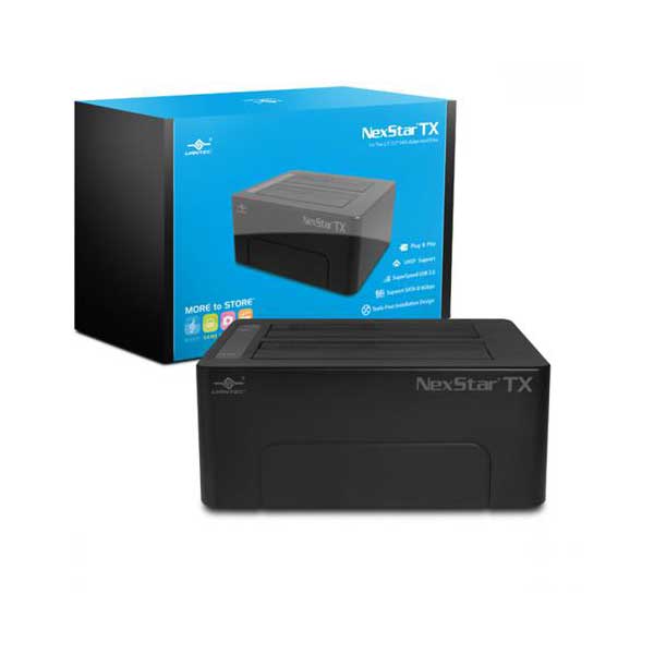 Vantec Vantec NST-D428S3-BK NexStar TX Dual Bay USB 3.0 Hard Drive Dock Default Title
