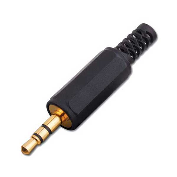 Vanco P35STG 3.5 mm Male Stereo Plug with Strain Relief