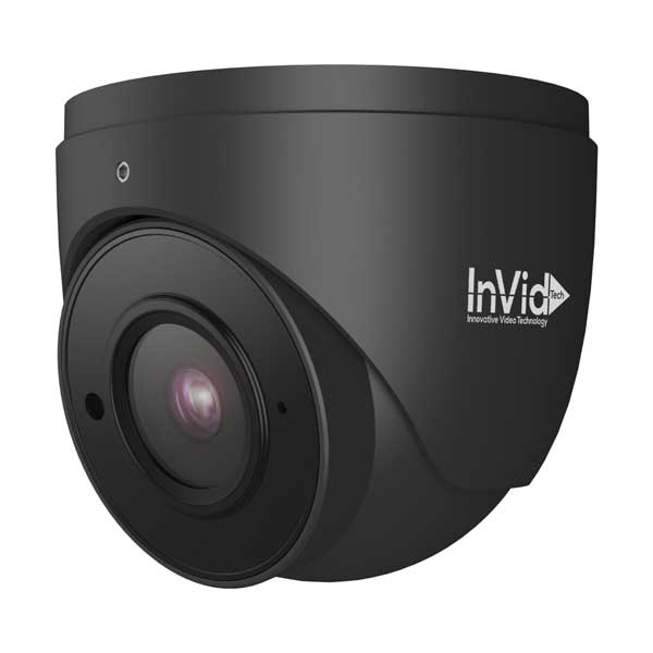 InVid Tech PAR-P5TXIR28B-LC 5MP IP67 IR D-WDR 2.8mm Paramount Series Outdoor Turret IP Camera with Micro SD Slot