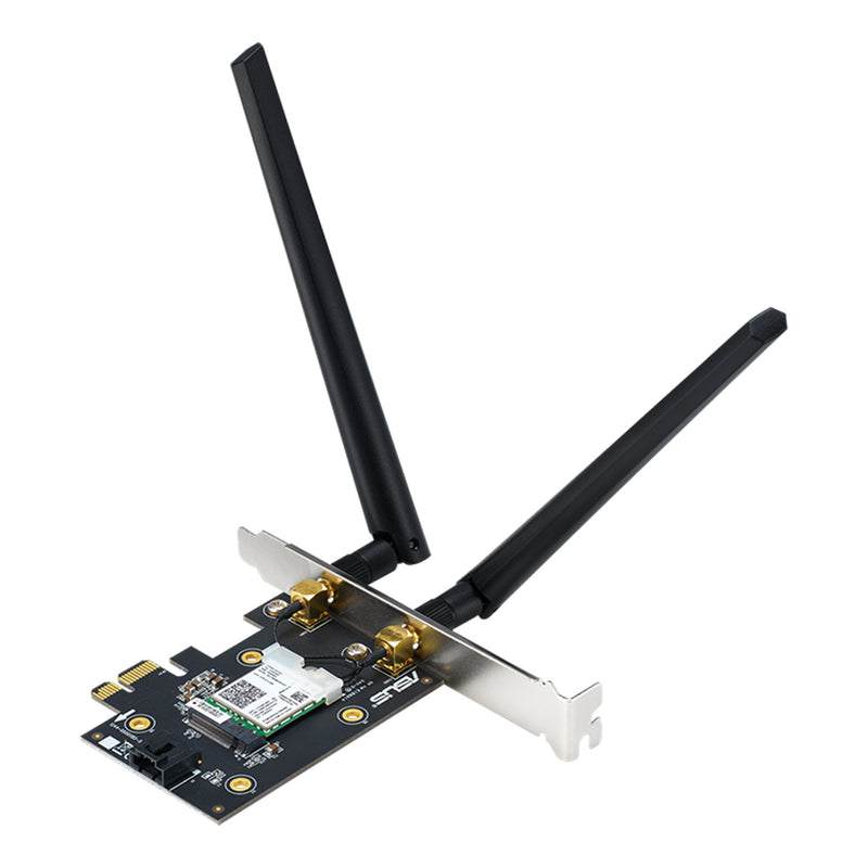 ASUS PCE-AX3000 802.11ax PCIe Dual-Band Wi-Fi 6 Adapter with Bluetooth 5.0