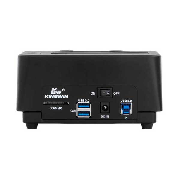 Kingwin PD-2537U3-P USB 3.0 Dual Bay SATA/SSD Power Dock Plus