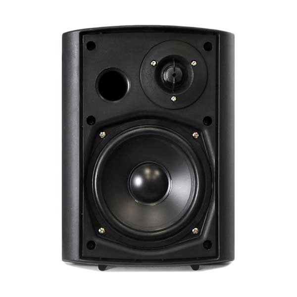 Pyle PDWR52BTBK 5.25" Black Indoor/Outdoor Wall Mount Bluetooth Speakers