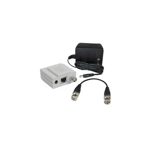 PI Manufacturing Passive Video Balun (RJ-45 Type), 3 Pair Power Converted (Monitor Side) Default Title
