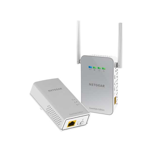 NETGEAR NETGEAR PLW1000-100NAS PowerLINE 1000 + WiFi Access Point and Adapter with Gigabit Port Default Title
