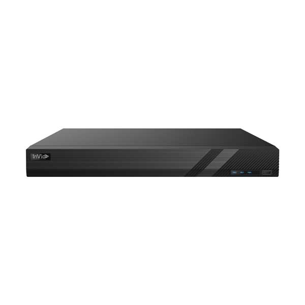 InVid Tech PN1A-16X16-2NH 16-Channel 8MP Paramount Series NVR with 16 Plug & Play Ports