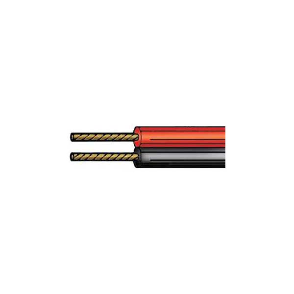 JSC Wire & Cable JSC PPW-10-50 Automotive 2 Conductors, 10AWG Wire, Black and Red PVC Insulation, 50FT Spool Default Title
