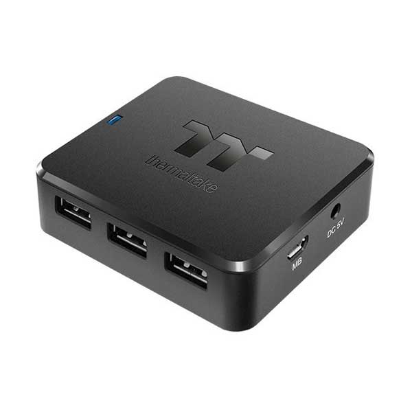 Thermaltake Thermaltake PS-ACC-IU2H00R-2 H200 Internal USB Hub plus with Dedicated SATA Power Cable and Built-In Magnets Default Title
