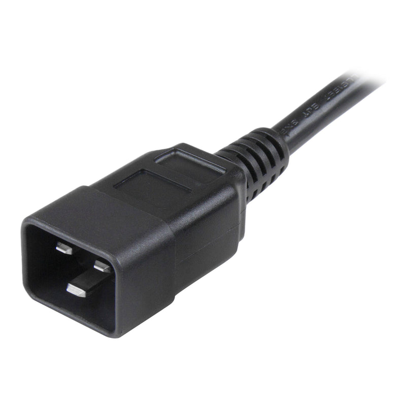 StarTech PXTC19C20143 3ft 14AWG C19 to C20 SJT Heavy Duty Computer Power Cord