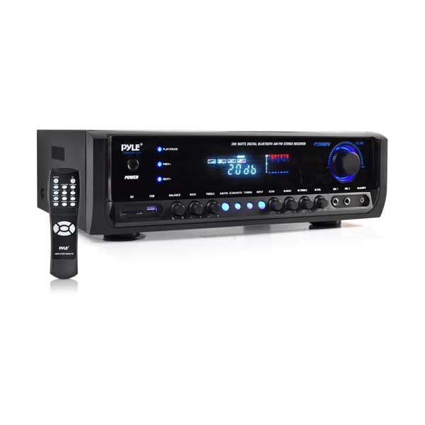 Pyle PT390BTU 300W Digital Bluetooth Home Theater AM/FM Stereo Receiver