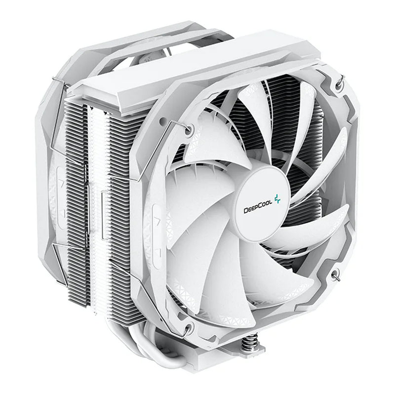 DeepCool R-AS500-WHNLMP-G White AS500 PLUS WH 140mm PWM CPU Cooler with 5 Heat Pipes