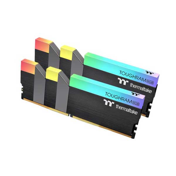 Thermaltake Thermaltake R009D408GX2-3000C16B TOUGHRAM RGB Memory DDR4 3000MHz 16GB (8GBx2) Default Title
