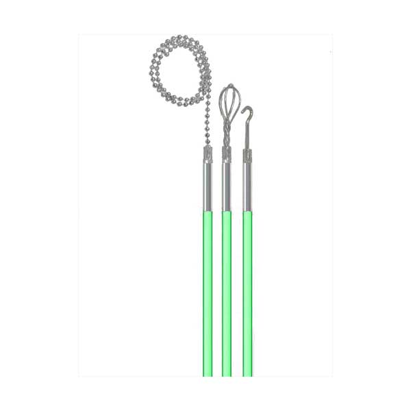 Jonard Tools RDG-9 9ft 3/16" Compact Cable Installation & Fishing Glow Rod Kit