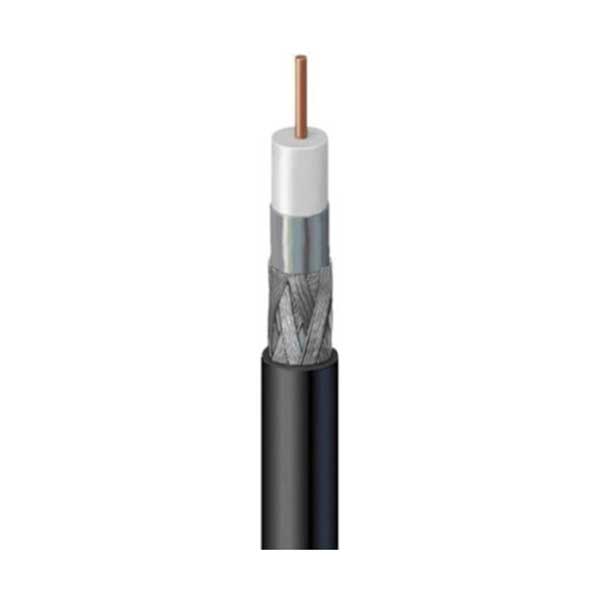 Wavenet RG6URBK RG-6/U 60% Dual-Shield Bare Copper Riser 75Ω CMR-Rated Coaxial Cable