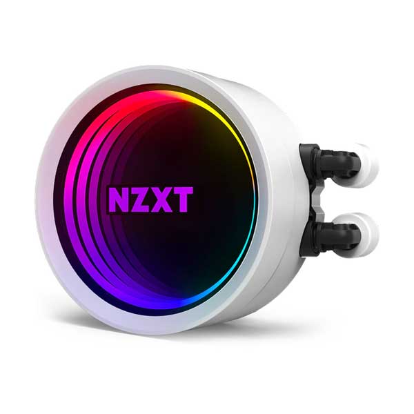 NZXT RL-KRX53-RW White Kraken X53 240mm Liquid Cooler with RGB