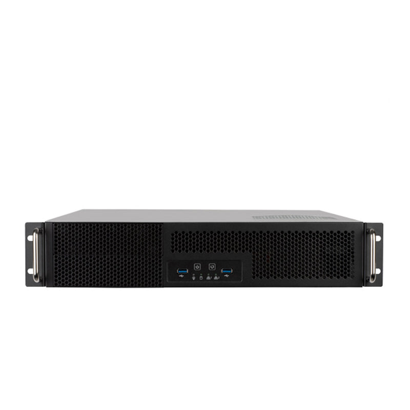 SilverStone RM23-502 2U Industrial ATX Rackmount Server Case