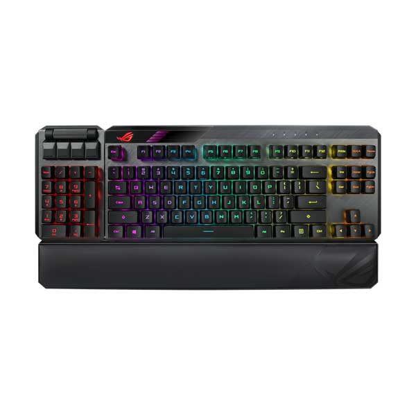 ASUS ROG CLAYMORE II RD RX RED Optical Mechanical Switch Wired/Wireless Gaming Keyboard with Aura Sync Lighting