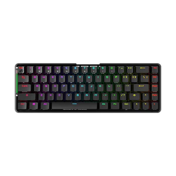 ASUS ROG FALCHION RD Wireless Mechanical Gaming Keyboard with 68 Keys and Interactive Touch Panel