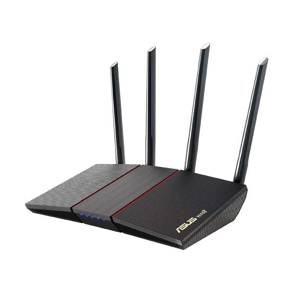 ASUS ASUS RT-AX55 4-Port AX1800 Dual-Band WiFi 6 802.11ax Wireless Router Default Title
