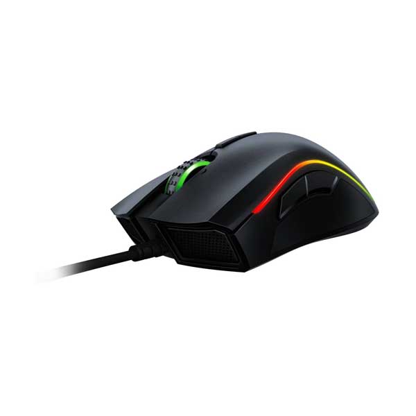 Razer RZ01-02560100-R3U1 Mamba Elite Chroma RGB Wired Gaming Mouse with 9 Programmable Buttons and 16k DPI Optical Sensor