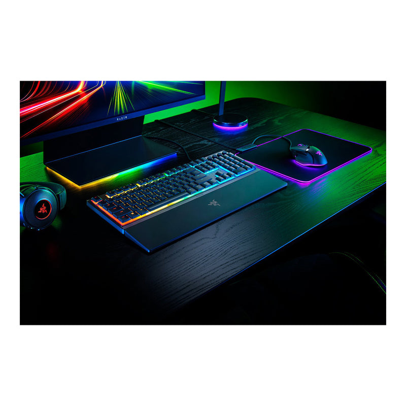 Razer RZ03-04460200-R3U1 Ornata V3 Low-Profile Mecha-Membrane RGB Gaming Keyboard