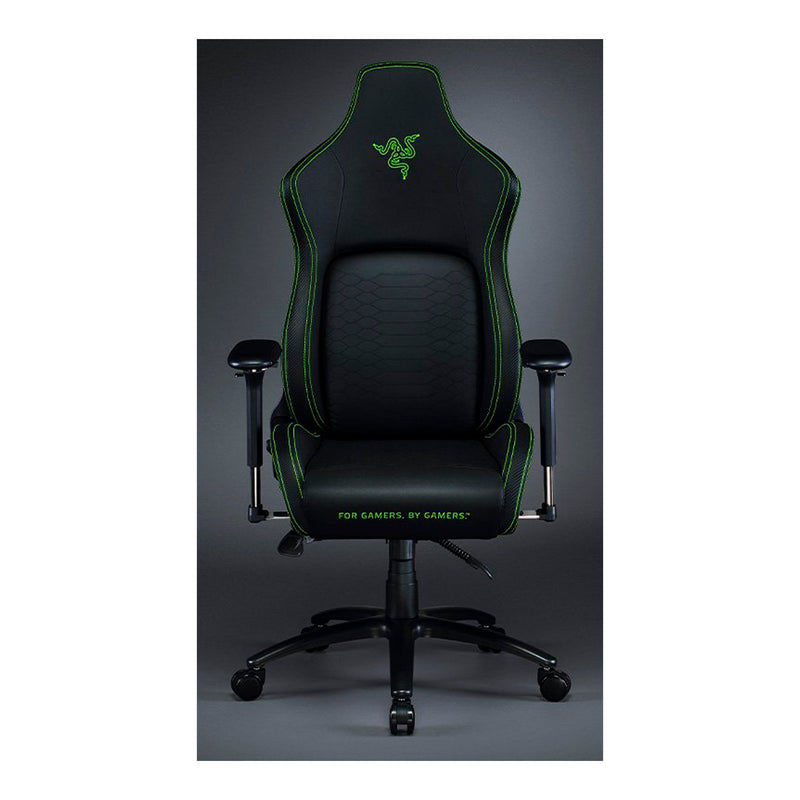 Razer RZ38-02770100-R3U1 Iskur Black / Green Gaming Chair with Built-in Lumbar Support