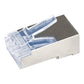 Simply45 S45-1050 CAT5e Shielded Standard WE/SS 8P8C RJ45 Modular Plug - 50-Piece Jar