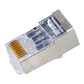 Simply45 S45-1050 CAT5e Shielded Standard WE/SS 8P8C RJ45 Modular Plug - 50-Piece Jar