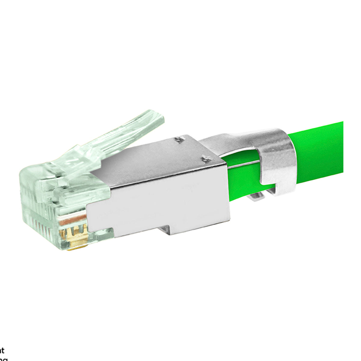 Simply45 S45-1150 Cat6 Shielded Standard WE/SS RJ45 Modular Plugs with BarS45