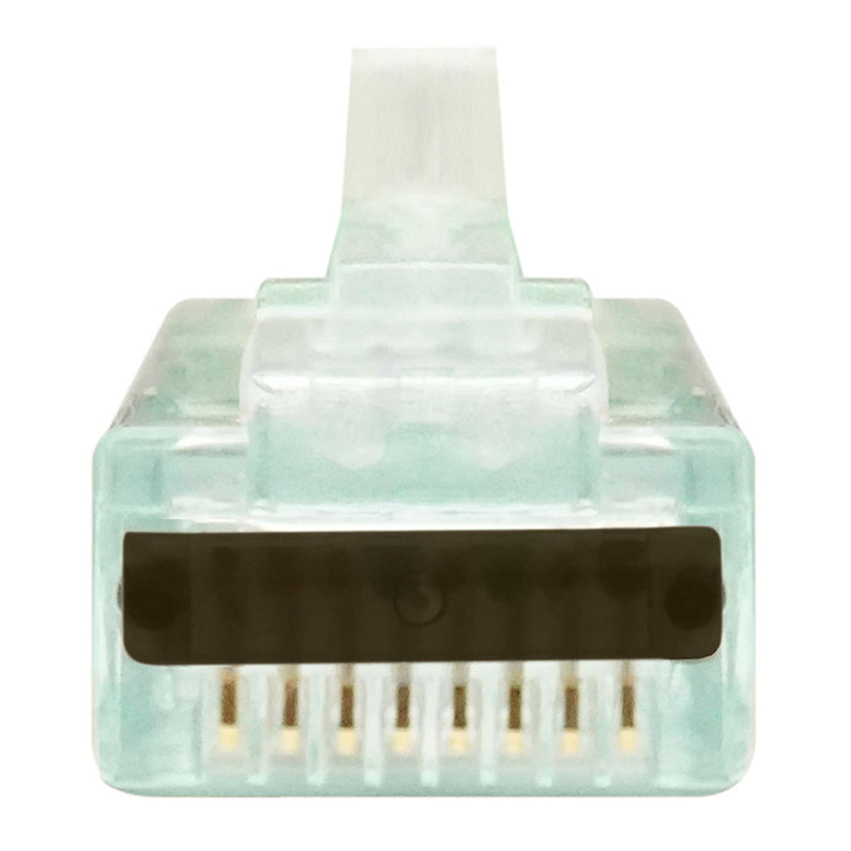 Simply45 S45-1601P CAT6 PROSeries Pass-Through Green Tint RJ45 Modular Plug 50-Piece