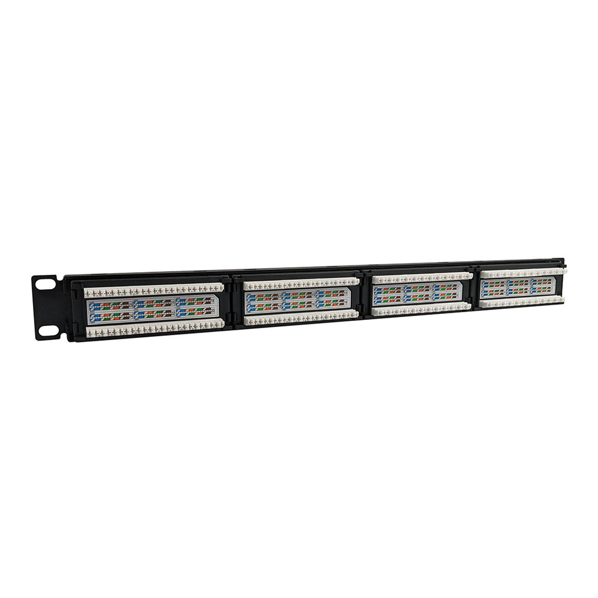 Simply45 S45-2524 24-Port 1RU Loaded CAT5e UTP 110 Style Patch Panel