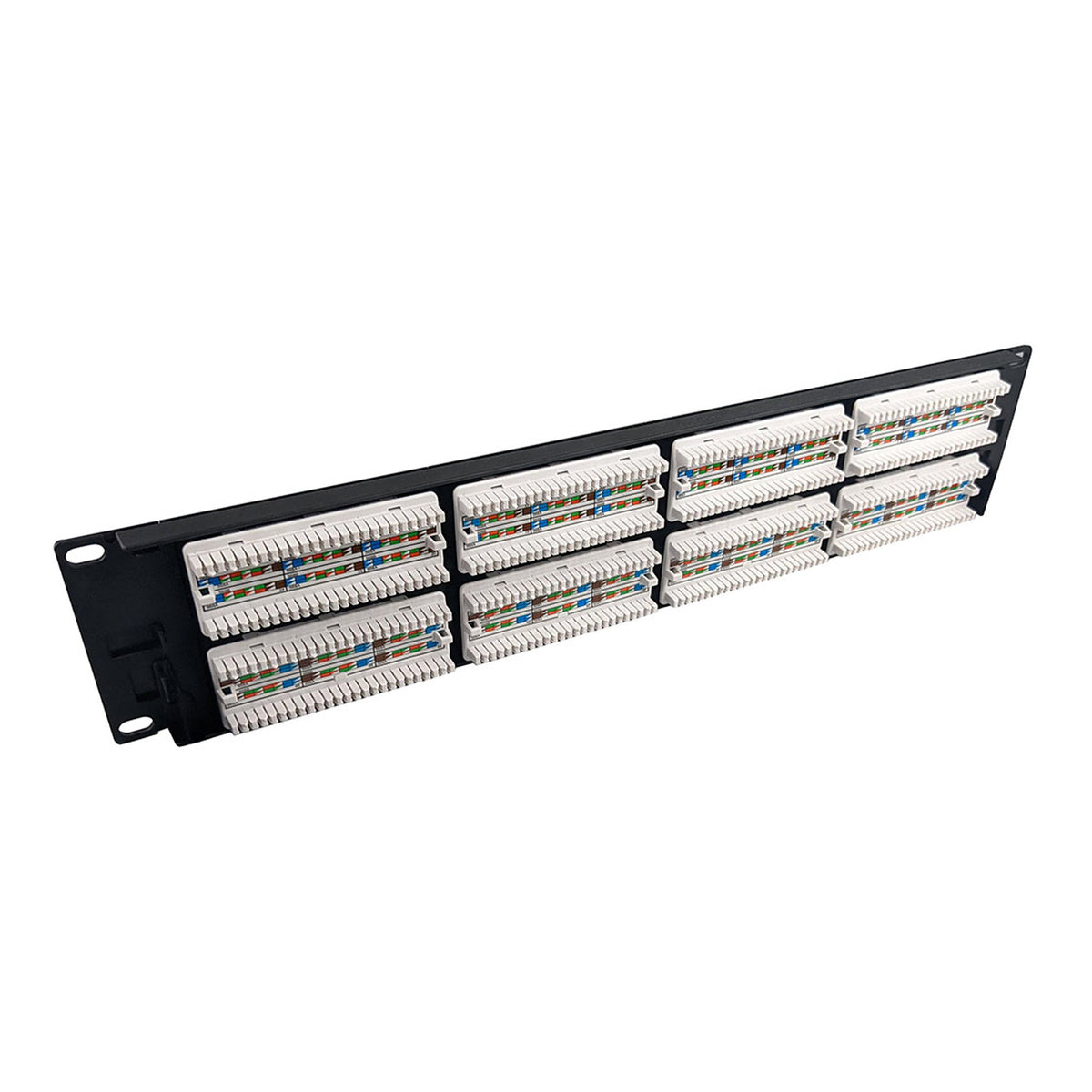 Simply45 S45-2548 48-Port 2RU CAT5e UTP Loaded Patch Panel