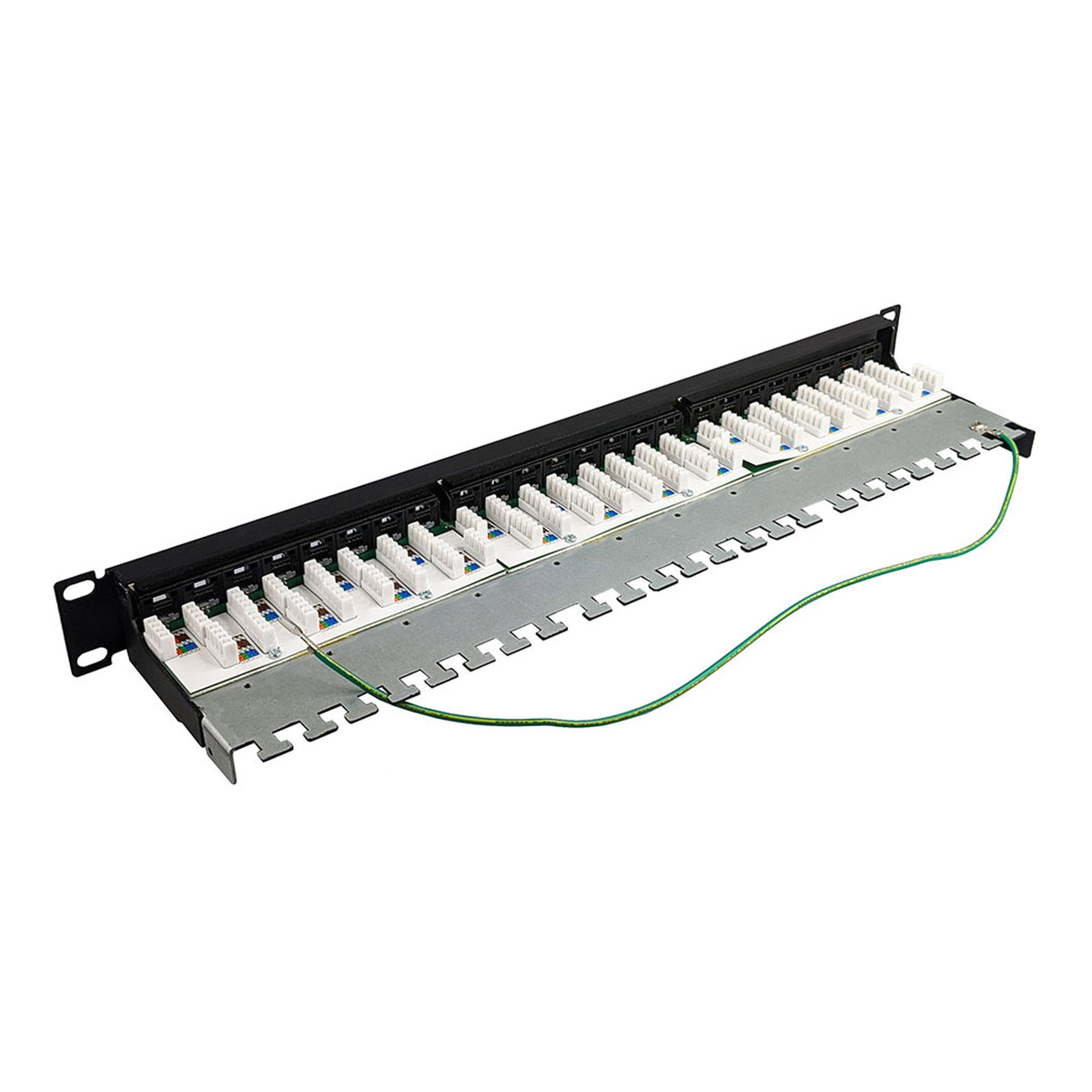 Simply45 S45-2724S 24-Port 2RU CAT6 UTP Loaded 110 Style Patch Panel