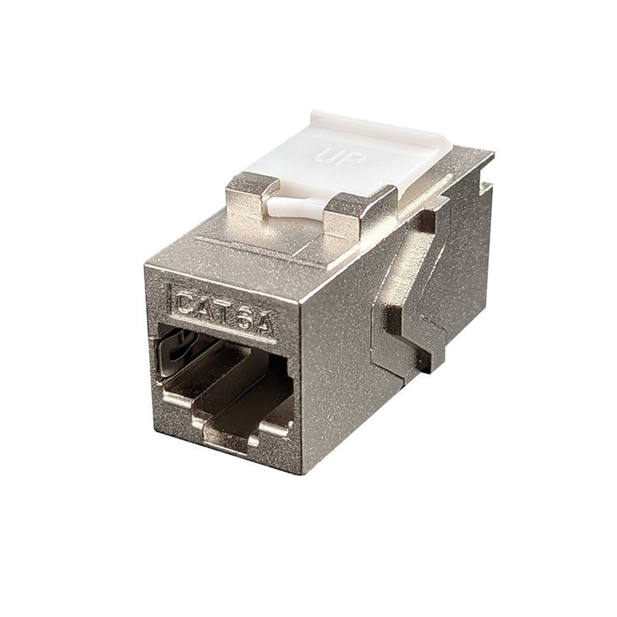 Simply45 S45-3275 10G Shielded Keystone Feed-Thru Coupler