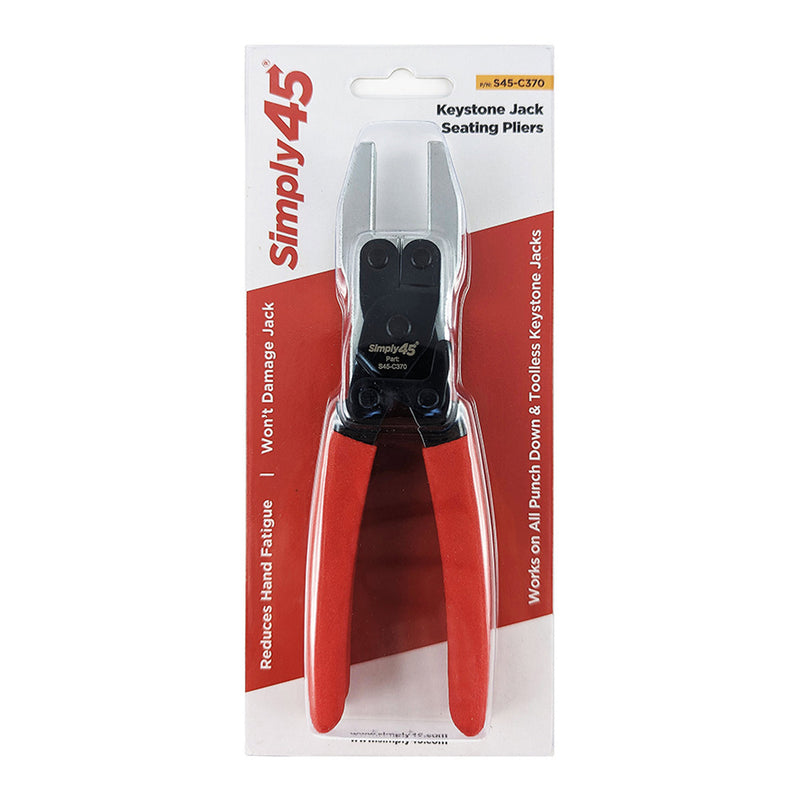 Simply45 S45-C370 Toolless Jack / Seating Punch-Down Keystone Pliers