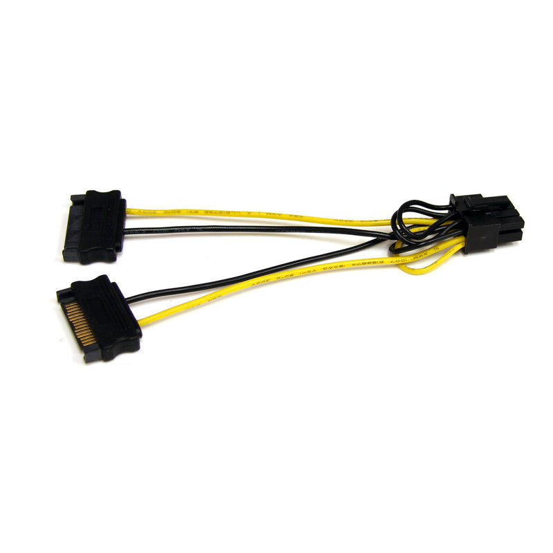 StarTech SATPCIEX8ADP 6" SATA Power to 8-Pin PCI Express Video Card Power Cable Adapter