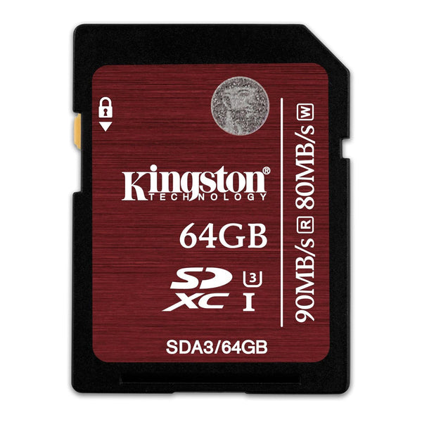 Kingston Kingston 64GB UHS-1 SDXC Memory Card (Class-10) Default Title
