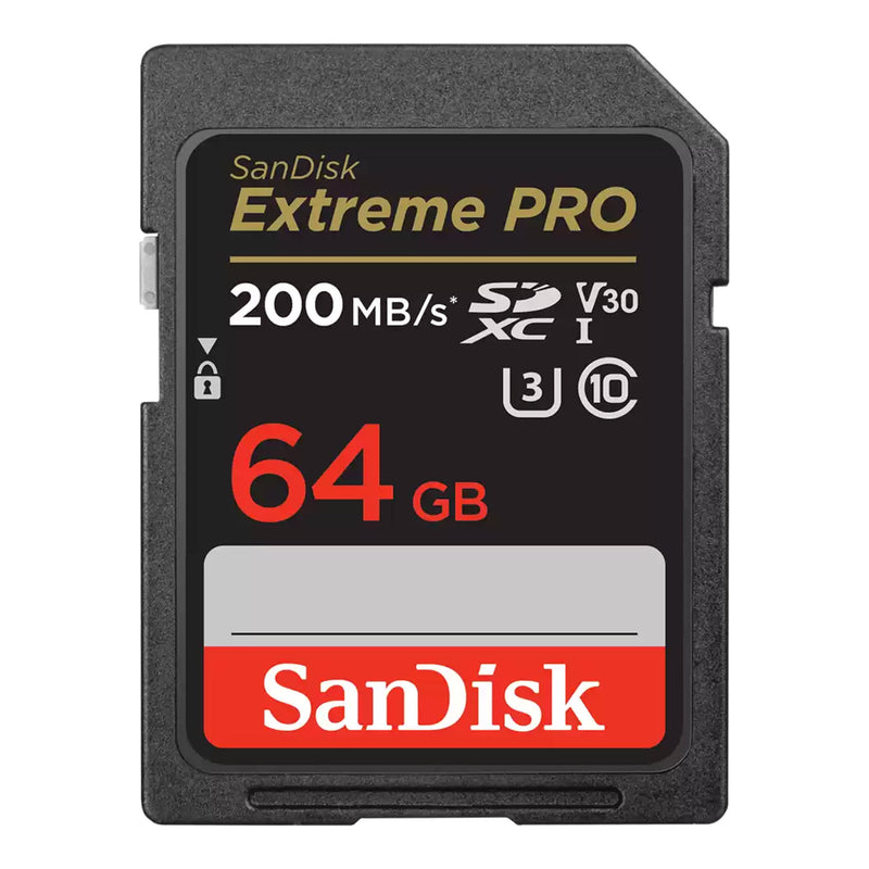 SanDisk SDSDXXU-064G-ANCIN 64GB Extreme PRO UHS-I SDXC Memory Card