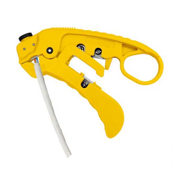 Simply45 SIMPLY45-STRIP-YL Adjustable UTP Stripper - Yellow