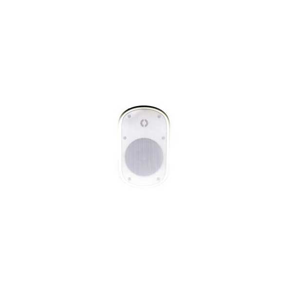Speco SPCE6OW 6.5" 120W Contractor Elite Weather-Resistant Indoor/Outdoor Wall-Mount Speaker (White
